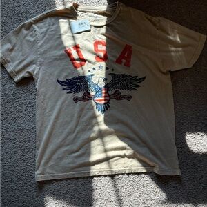 Vintage Style Women’s USA T Shirt